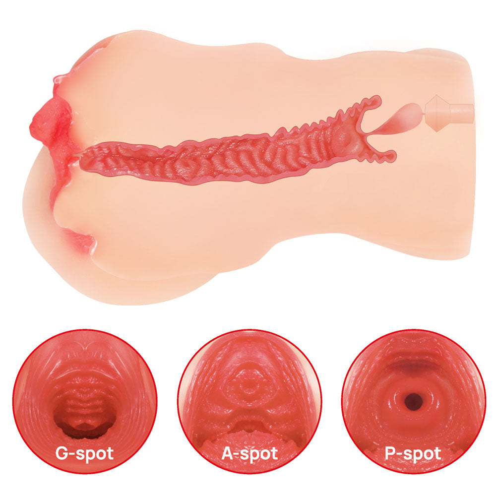 Kokos Maria Onahole 003 -  Dual Layer Vagina Stroker with internal textures for enhanced pleasure.