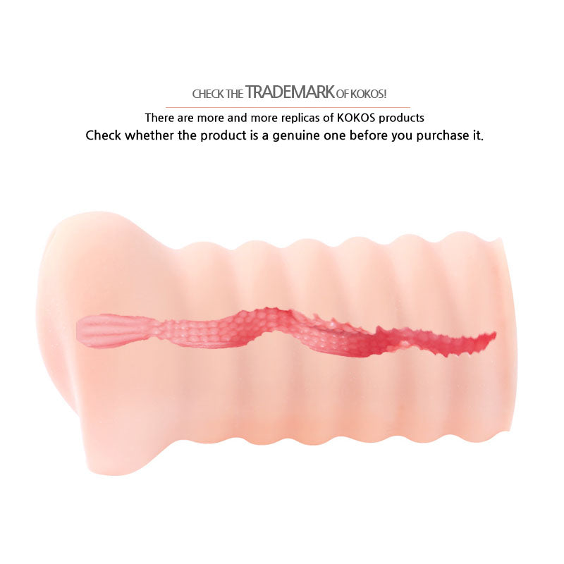 Kokos Three Sisters - Lady -  Vagina Stroker with realistic design and textured sensations for enhanced pleasure.