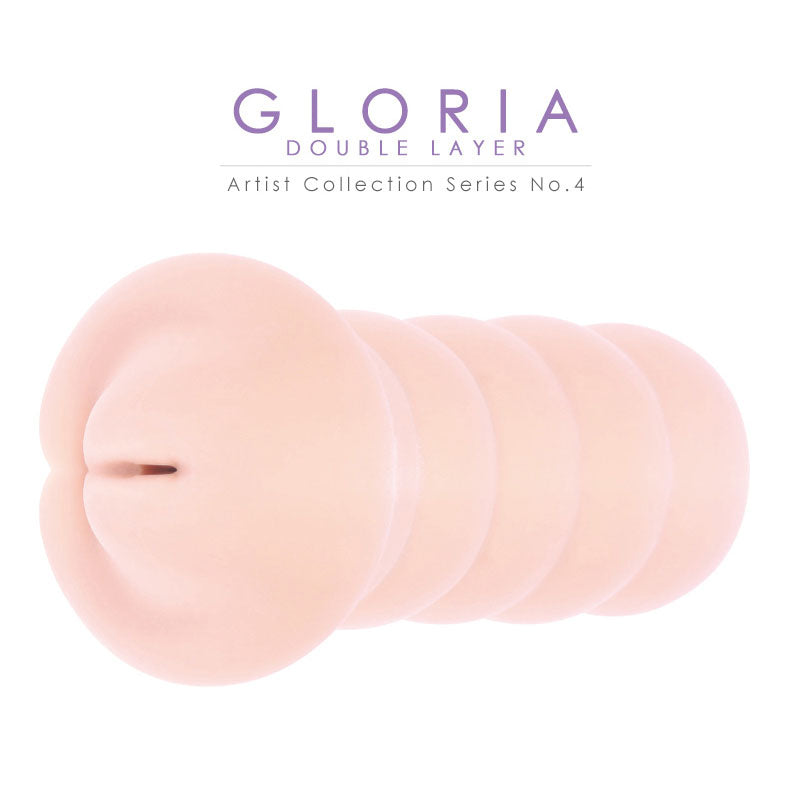 Kokos Gloria -  Dual Layer Vagina Stroker, soft silicone male masturbator, adult novelty store essential.