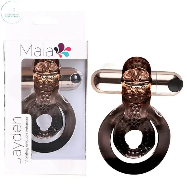 Affordable quality Maia Jayden -  USB Rechargeable Vibrating Cock & Ball Rings  from Maia Toys by Discreet Intimate Essentials with Discreet Delivery 