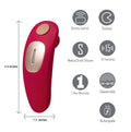 Maia Remi -  USB Rechargeable Panty Vibe with Suction features remote control, suction, 15 functions, and medical grade silicone.