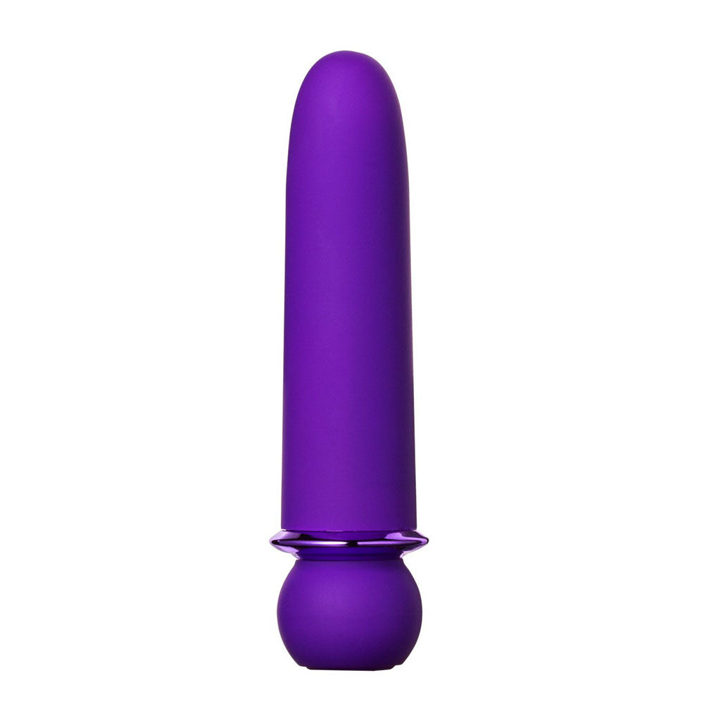 Maia JAGUAR -  -  10.1 cm USB Rechargeable Bullet, purple design with elegant finish, perfect intimate essential for her.