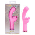 Maia MYLA -  -  15.9 cm USB Rechargeable Butterfly Vibrator in pink packaging.