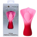 Maia MINA -  - /Pink USB Rechargeable Fluttering Flower Stimulator in packaging, showcasing its sleek design.