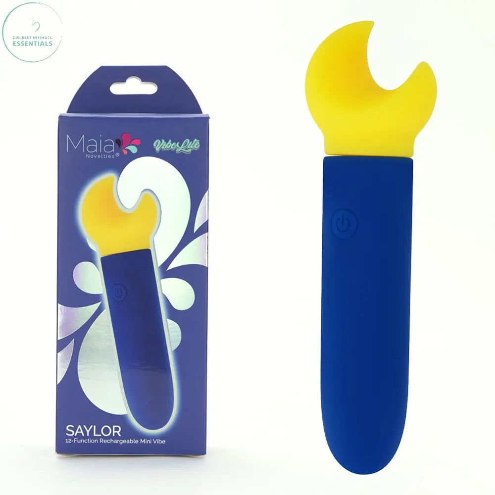 Maia SAYLOR - /Yellow 11.1 cm USB Rechargeable Bullet Maia Toys