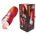 MASTURS Solara - USB Rechargeable Vibrating, Thrusting & Heating Auto Stroker with Augmented Reality Shots Toys Discreet Intimate Essentials.