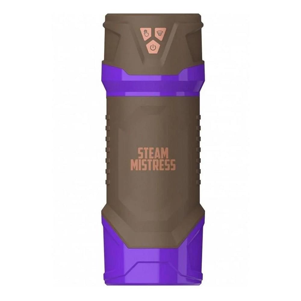 MASTURS Misty - USB Rechargeable Sucking, Vibrating & Squeezing Auto Stroker with Augmented Reality