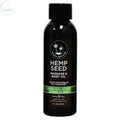 Affordable quality Hemp Seed Massage & Body Oil - Naked In The Woods ( Tea & Ginger) Scented - 59 ml Bottle  from Earthly Body by Discreet Intimate Essentials with Discreet Delivery 