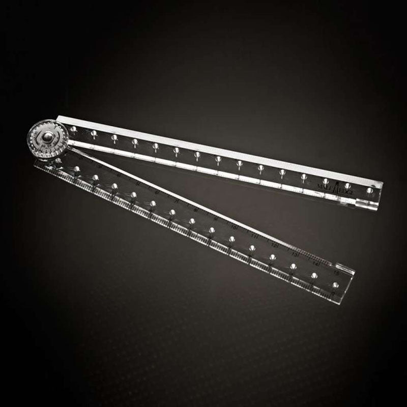 MaleEdge Pro Kit - Penis Enlarger Kit in  Case components showing measuring tool for enhancement accuracy.