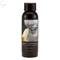 Affordable quality Edible Massage Oil - Banana Flavoured - 59 ml Bottle  from Earthly Body by Discreet Intimate Essentials with Discreet Delivery 