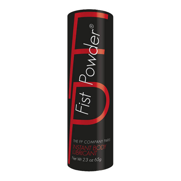 Fist Powder - Intimate Body Lubricant Powder - Makes between 6.5 - 13 Litres, instant body lubricant in a sleek container.