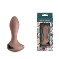 Lust-n-Dreams - Tango - Autumn - Beige 11.5 cm USB Rechargeable Vibrating Butt Plug in a floral package.