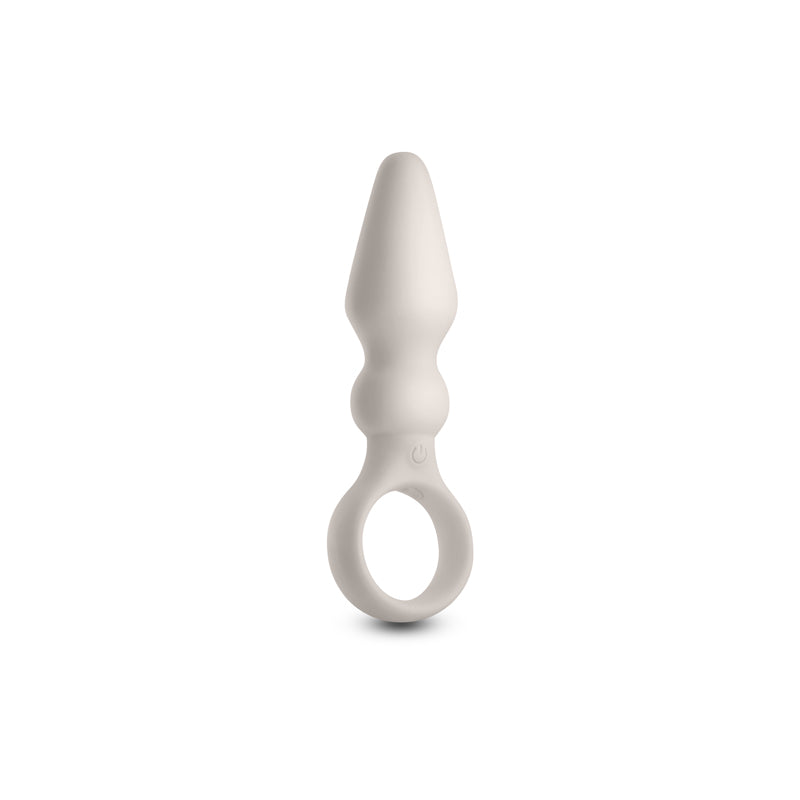 Lust-n-Dreams Bossa Fog 12.5 cm USB rechargeable vibrating butt plug made of body-safe silicone.