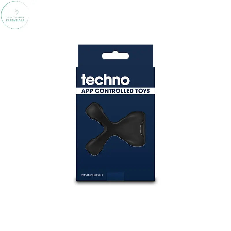 Affordable quality Techno - Strobe -  -  USB Rechargeable Vibrating Cock Ring with App Control  from NS Novelties by Discreet Intimate Essentials with Discreet Delivery 