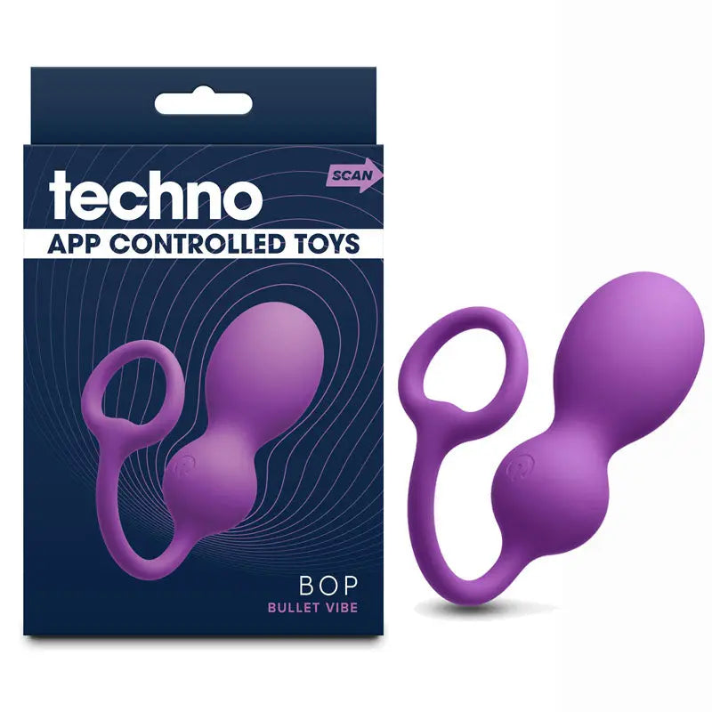 Techno - Bop -  USB Rechargeable Vibrating Kegel Exerciser with App Contol NS Novelties Discreet Intimate Essentials.