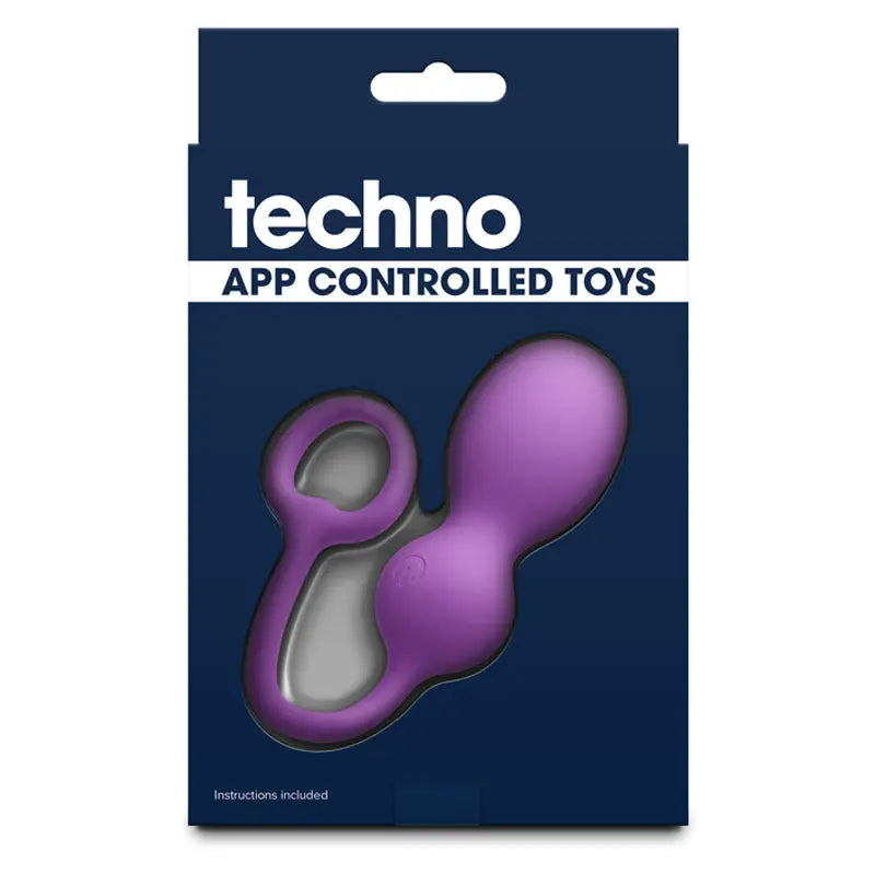 Techno - Bop -  USB Rechargeable Vibrating Kegel Exerciser with App Contol NS Novelties Discreet Intimate Essentials.