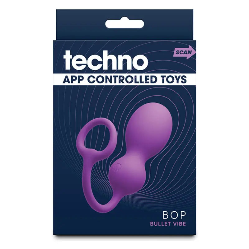 Techno - Bop -  USB Rechargeable Vibrating Kegel Exerciser with App Contol NS Novelties Discreet Intimate Essentials.