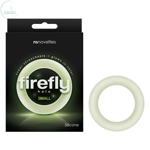 Affordable quality Firefly Halo - Glow In Dark Clear Small 50 mm Cock Ring  from NS Novelties by Discreet Intimate Essentials with Discreet Delivery 