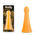 Firefly - Phoenix - Orange - Glow in Dark Orange 19.2 cm Dildo in packaging showcasing its bright glow.