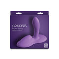 Grinders Paramour USB rechargeable vibrating grinder pad in packaging with plush silicone design.