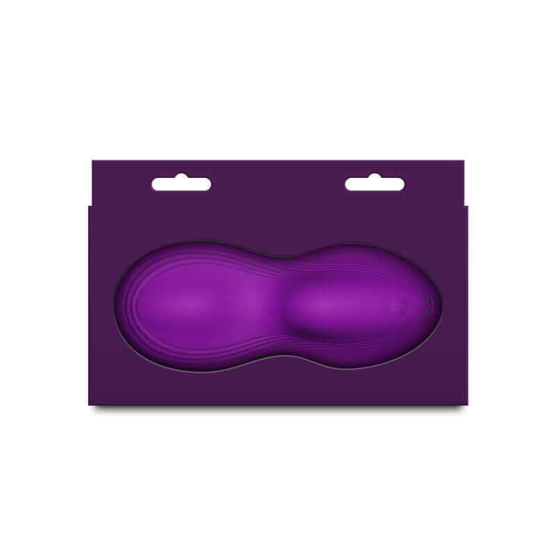 Grinders Tremor - Violet USB rechargeable vibrating grinder pad packaging showing plush silicone design.