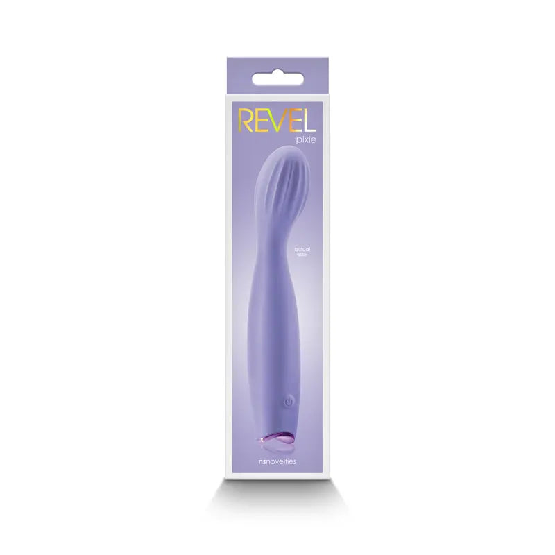 Revel Pixie -  -  17.3 cm USB Rechargeable Vibrator NS Novelties Discreet Intimate Essentials.