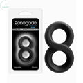 Affordable quality Renegade Infinity Ring - Black Cock & Ball Rings  from NS Novelties by Discreet Intimate Essentials with Discreet Delivery 