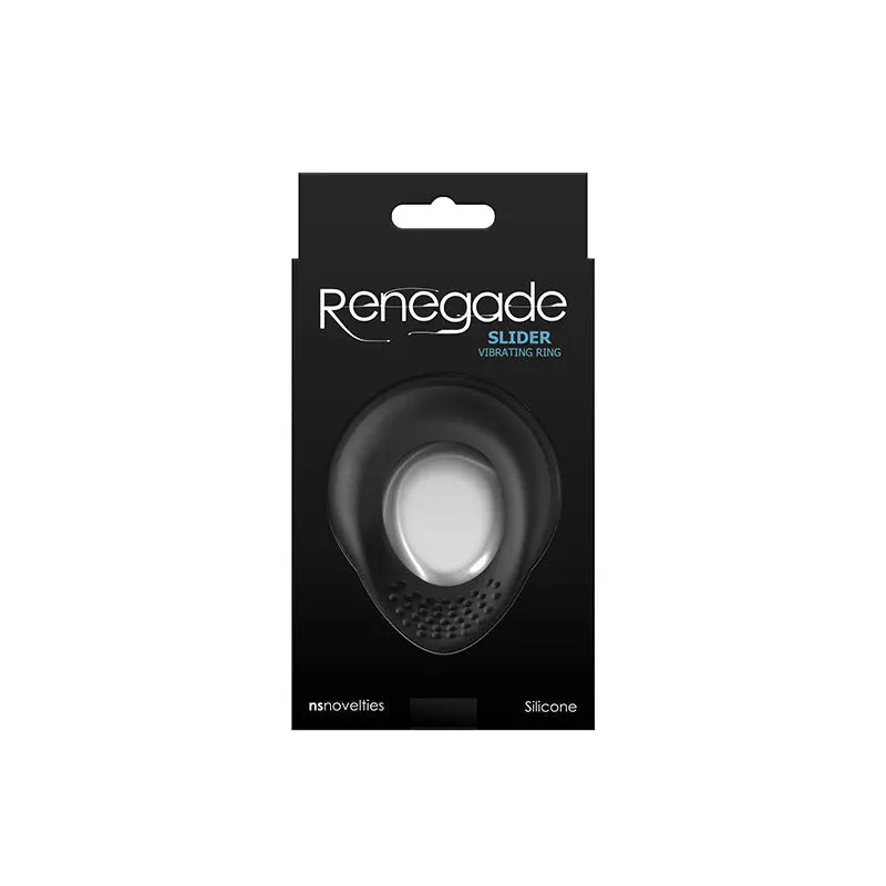 Affordable quality Renegade Slider -  -  USB Rechargeable Vibrating Cock Ring  from NS Novelties by Discreet Intimate Essentials with Discreet Delivery 