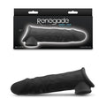 Renegade Annex - Thin -  -  19.4 cm Penis Extender Sleeve in liquid silicone with packaging.