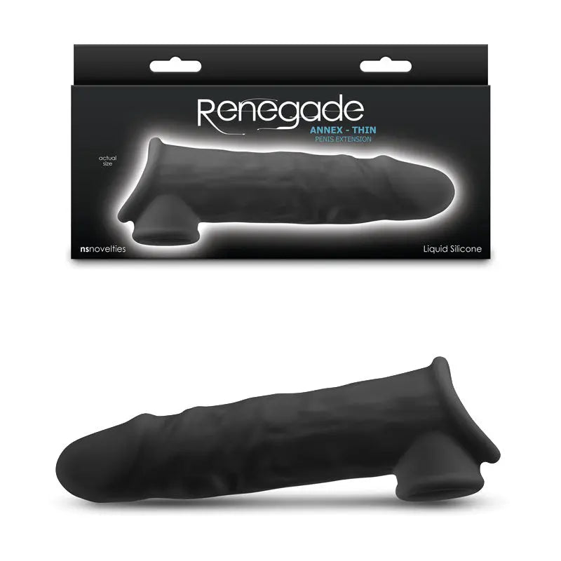 Renegade Annex - Thin -  -  19.4 cm Penis Extender Sleeve NS Novelties Discreet Intimate Essentials.
