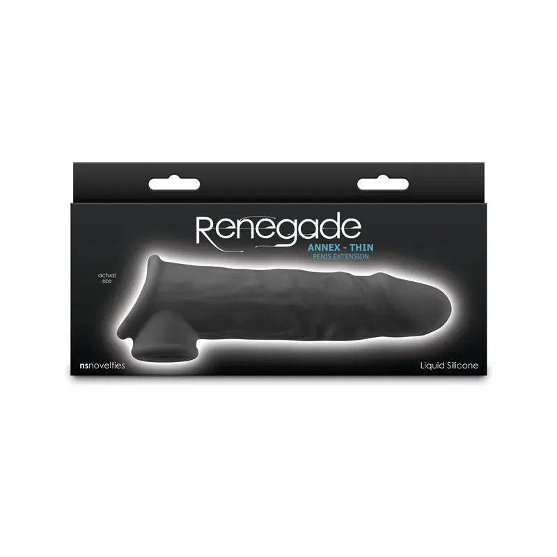 Renegade Annex - Thin -  -  19.4 cm Penis Extender Sleeve NS Novelties Discreet Intimate Essentials.