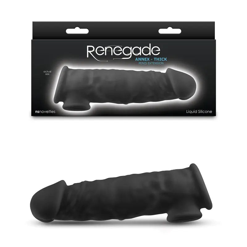 Renegade Annex - Thick -  -  18.6 cm Penis Extender Sleeve NS Novelties Discreet Intimate Essentials.