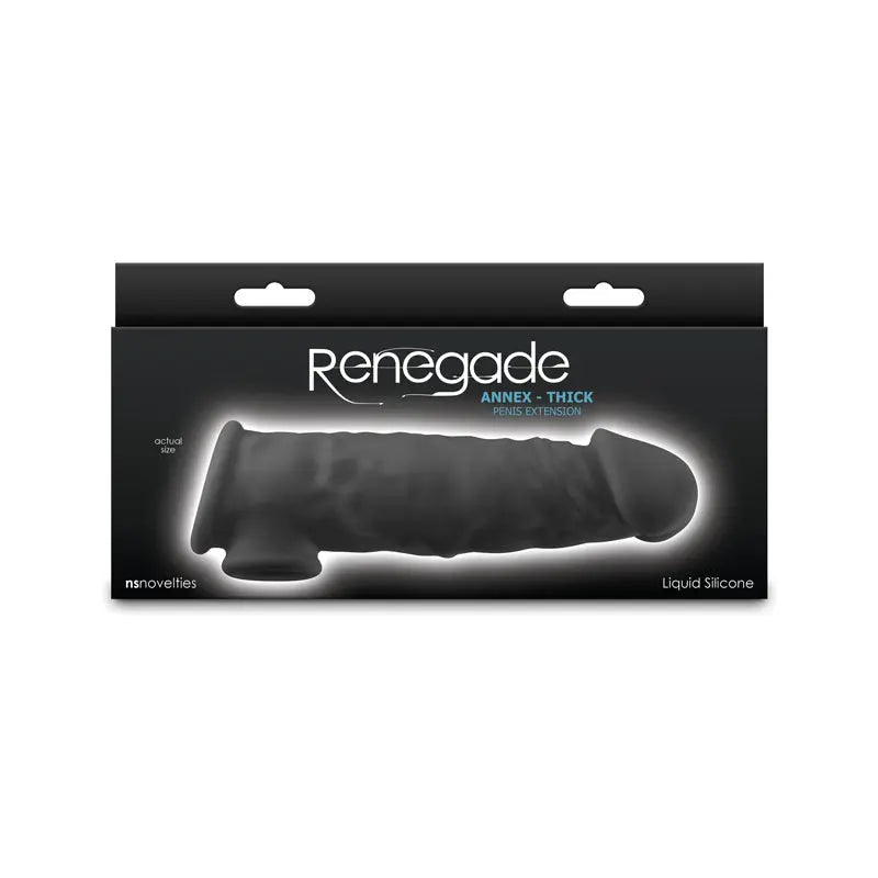 Renegade Annex - Thick -  -  18.6 cm Penis Extender Sleeve NS Novelties Discreet Intimate Essentials.
