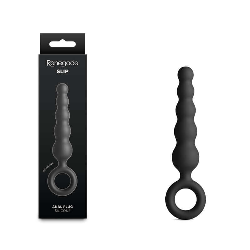 Renegade Slip 12.7 cm anal plug, tapered silicone design, perfect for beginners, beginner silicone anal plug.