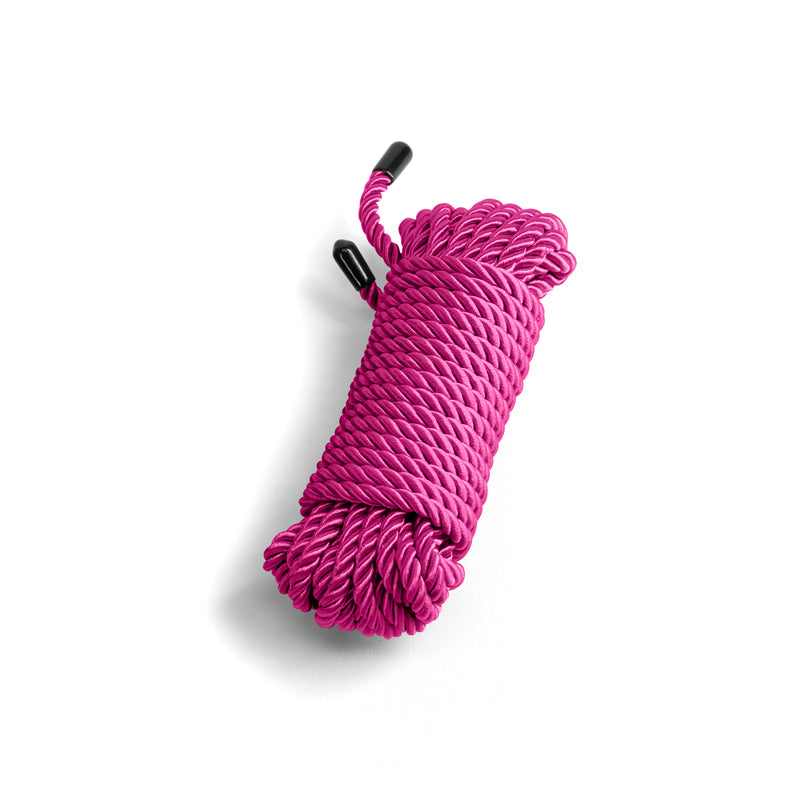 Bound Rope -  -  Bondage Rope - 7.6 metre length in vibrant pink color, ideal for intimate essentials and playful ties.