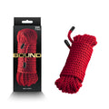 Bound Rope -  -  Bondage Rope - 7.6 metre length in vibrant red, perfect for intimate essentials and playful adventures.