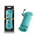 Bound Rope -  -  Bondage Rope - 7.6 metre length in turquoise color for intimate adventures.