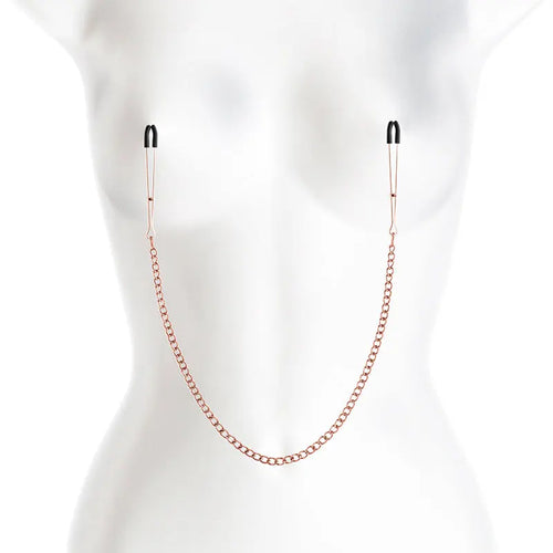 Bound Nipple Clamps - DC3 -  -  Nipple Clamps with Chain NS Novelties Discreet Intimate Essentials.