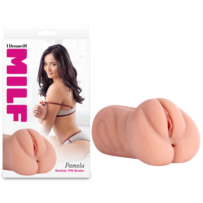 I Dream of MILF - Pamela - Tan - Tan Vagina Stroker with realistic TPE design for lifelike sensations and pleasure.