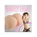 Barely Legal Leilani - Tan - Tan Mini Doggy Style Masturbator displayed with a lifelike model, emphasizing ultra life-like sensations.