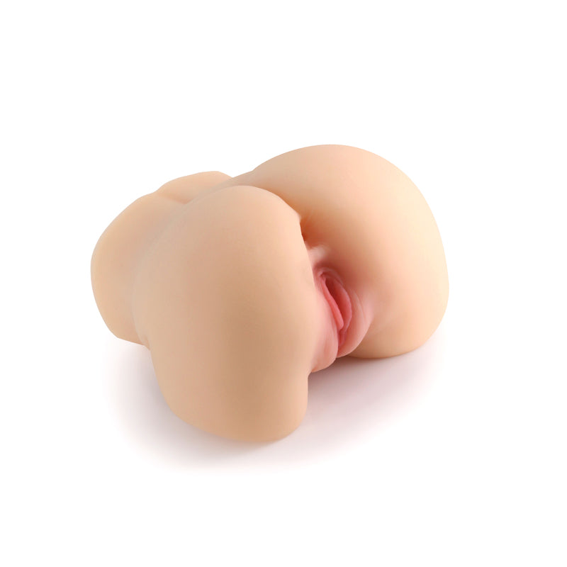 Barely Legal Lotus - Tan - Tan Mini Doggy Style Masturbator showcasing realistic design and soft texture.