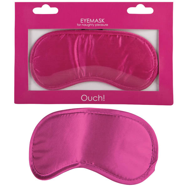 Ouch! Soft Eyemask -  Eye Mask in vibrant pink packaging for intimate pleasure and a mysterious experience.