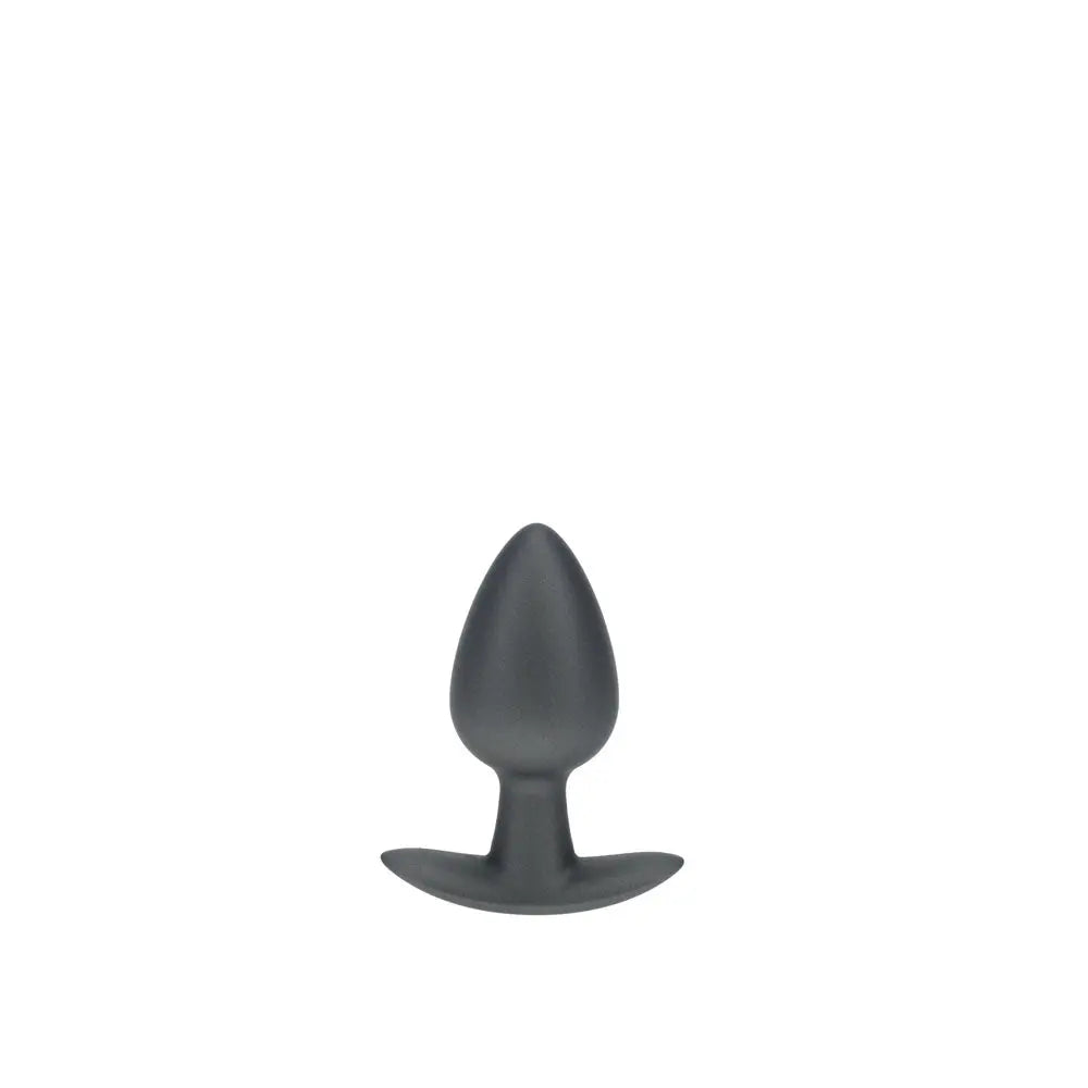 OUCH! Anal Plug - Medium - Gun Metal - Gun Metal Grey 7.9 cm Medium Butt Plug Shots Toys Discreet Intimate Essentials.