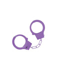 OUCH! Classic Metal Cuffs -  -  Restraints - playful purple handcuffs for intimate moments and bedroom fun.