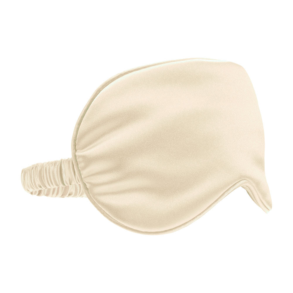 OUCH! Satin Mask - Gold - Gold Eye Mask, smooth fabric, comfortable elastic band, perfect for intimate essentials.