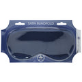 OUCH! Satin Mask - Navy - Navy Blue Eye Mask packaged, ideal for intimate essentials and sensory play.