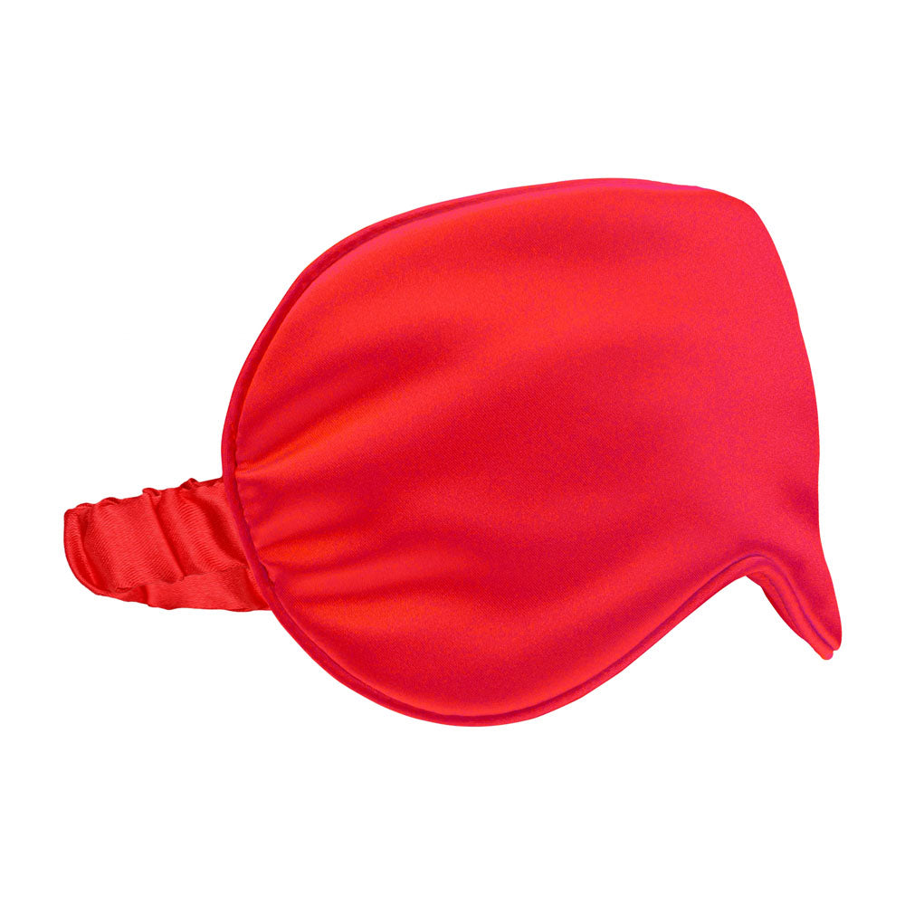 OUCH! Satin Mask -  -  Eye Mask in vibrant red color, designed for intimacy and sensory play.