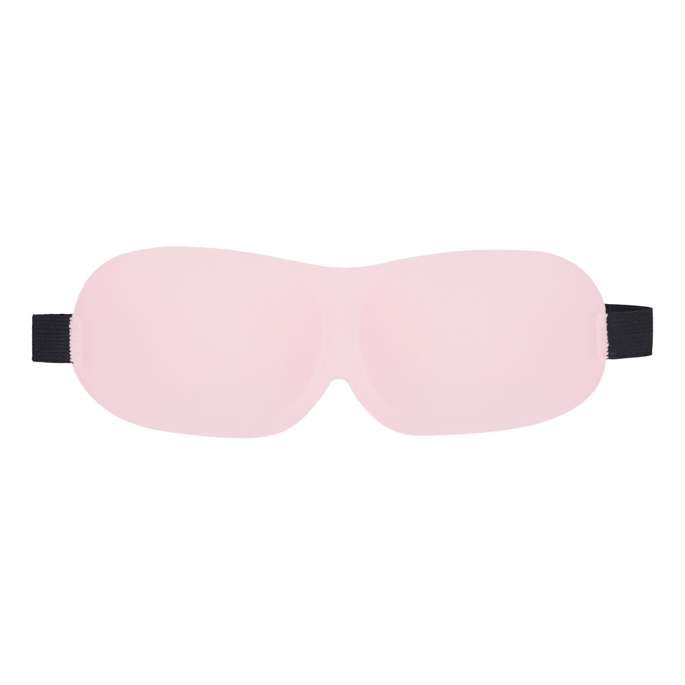OUCH! 3D Mask - Powder  - Powder  Eye Mask designed for sensory play and comfortable wear.