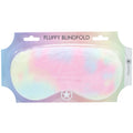 OUCH! Fluffy Mask - Multicolour 1 -  Fluffy Eye Mask packaging showcasing a soft, colorful blindfold.