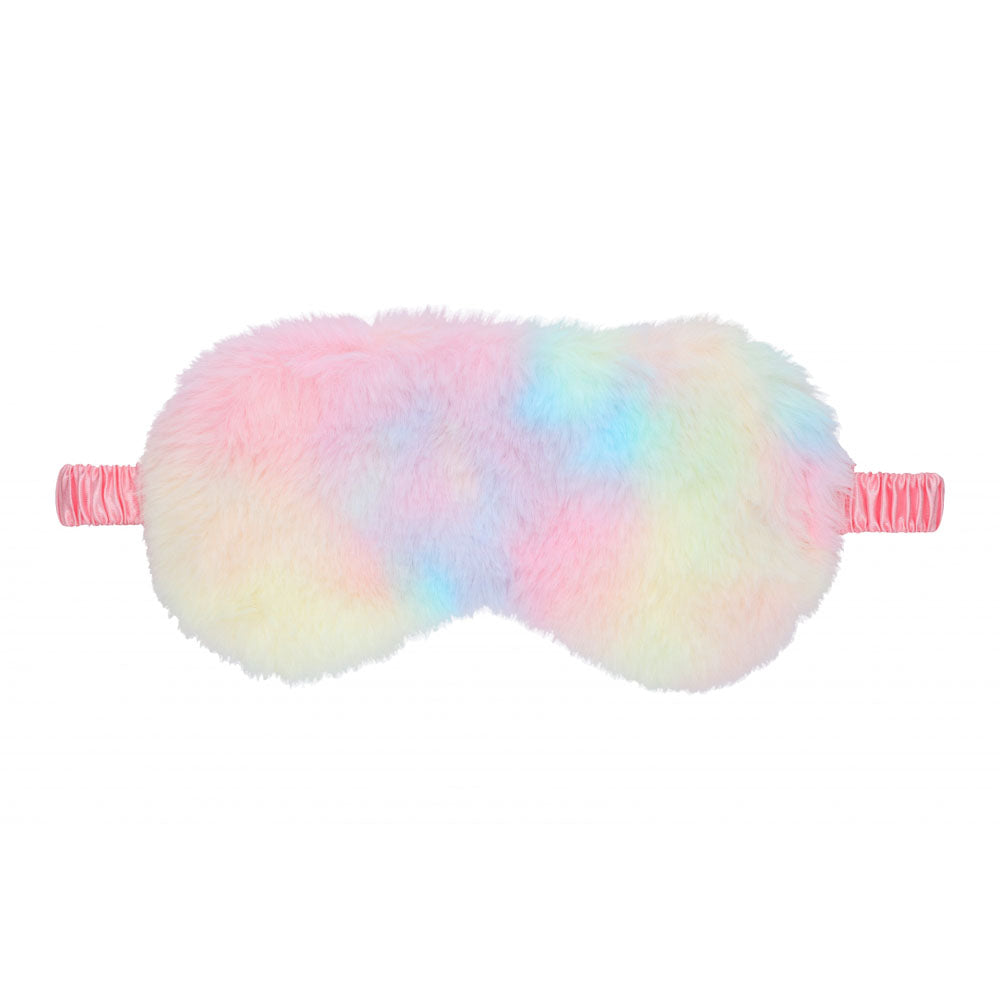 OUCH! Fluffy Mask - Multicolour 1 -  Fluffy Eye Mask, soft and colorful sleep mask for intimate essentials.